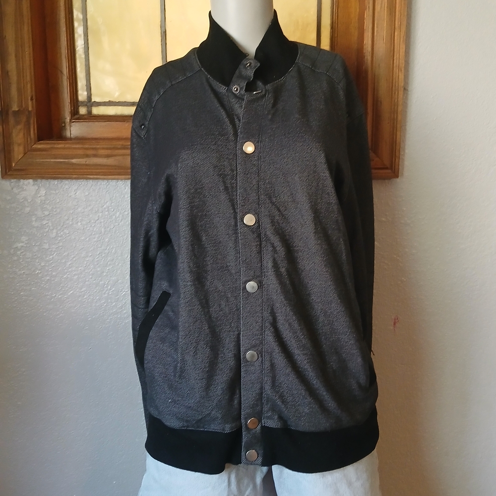 Women's Black Bomber Jacket